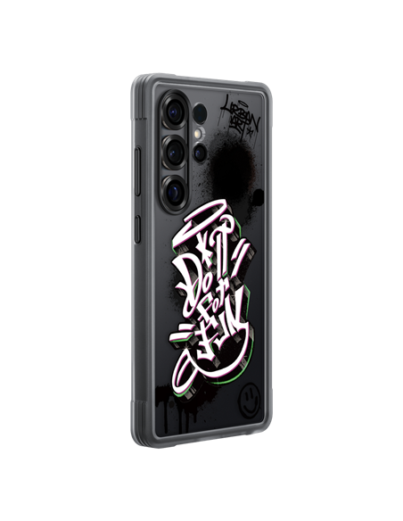 Husă Samsung Flipsuit Rugged pentru Galaxy S25 Ultra, Negru