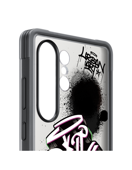 Husă Samsung Flipsuit Rugged pentru Galaxy S25 Ultra, Negru