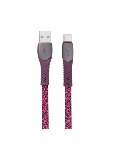 Кабель для зарядки и синхронизации Rivacase PS6102 RD12, USB Type-A/USB Type-C, 1,2м, Красный