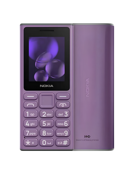 Мобильный телефон Nokia 105 (2024), Фиолетовый