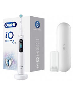 Periuță de dinți electrică Braun Oral-B iO 8, White Alabaster 2