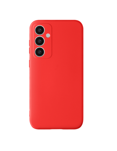 Husă Xcover Soft Touch (Microfiber) pentru Samsung Galaxy S23 FE, Roșu