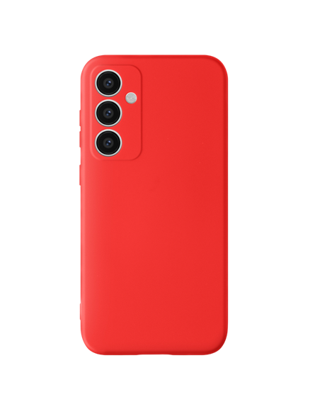 Husă Xcover Soft Touch (Microfiber) pentru Samsung Galaxy S23 FE, Roșu