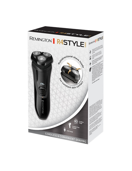 Электробритва мужская Remington R3600, Чёрный