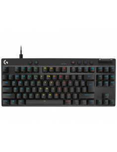 Клавиатура Logitech G Pro X TKL Rapid, Проводное, Чёрный