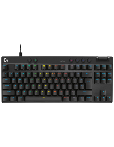 Клавиатура Logitech G Pro X TKL Rapid, Проводное, Чёрный