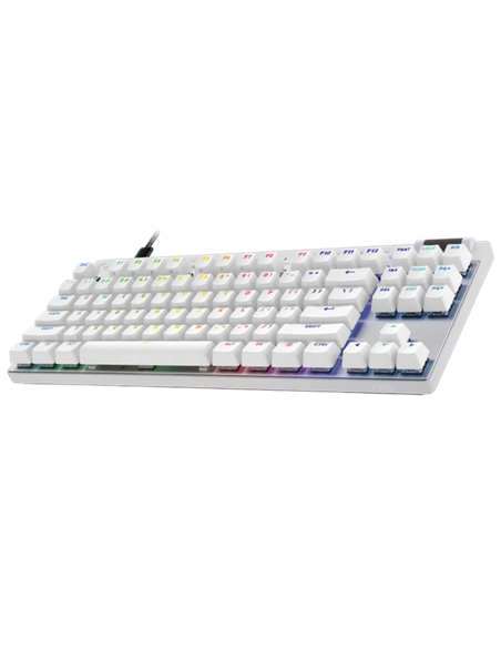 Клавиатура Logitech G Pro X TKL Rapid, Проводное, Белый