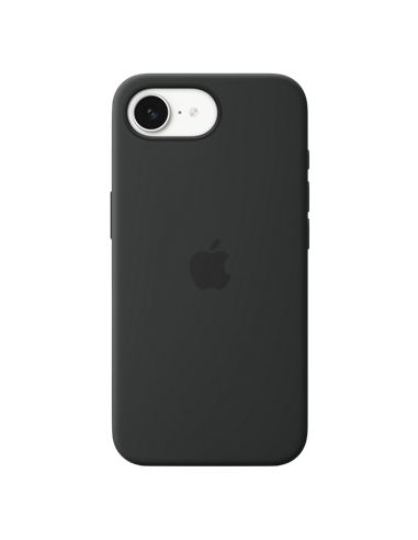 Чехол Apple Silicone Case для iPhone 16e, Чёрный