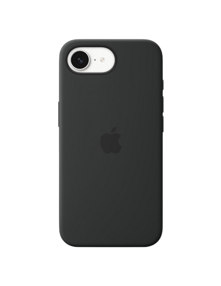 Чехол Apple Silicone Case для iPhone 16e, Чёрный