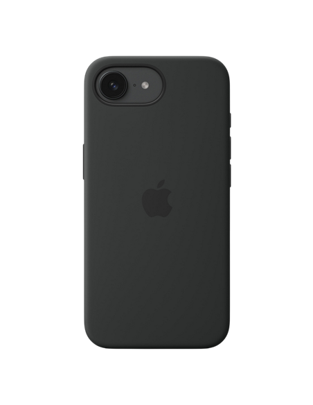 Чехол Apple Silicone Case для iPhone 16e, Чёрный