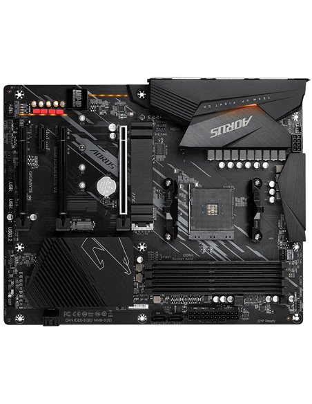 GIGABYTE B550 AORUS Elite V2, Socket AM4, AMD B550, 14Phases, Dual 4xDDR4-4733, APU AMD graphics, HDMI, DP, 3xPCIe 4.0 X16, 4...