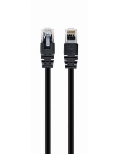 UTP Cat.5e Patch cord, 0.25m, Black