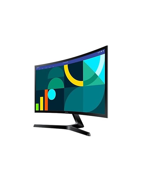 23.8” Monitor SAMSUNG Essential S3 S36GD/ Curved/ 100Hz/ Black