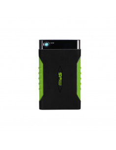 2.5” Внешний HDD Silicon Power Armor A15 / 1TB / USB3.2 / Black/Green