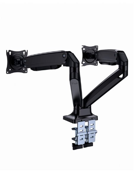 Brat de montare pentru 2 monitoare, cu miscare completa, 17”-35” Gembird MA-DA2-03