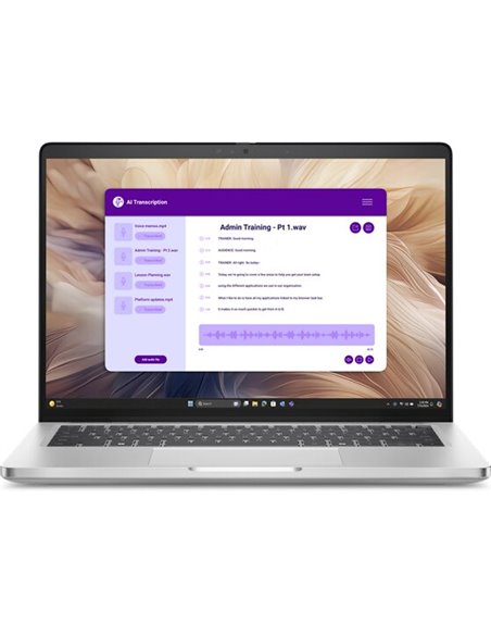 Laptop 14.0” DELL Pro 14 Plus / Touch 2in1/ FHD+/ Intel Core Ultra 7 268V/ 32GB/ 1TB SSD/ Win11Pro/ Silver
