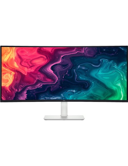 34.0” Monitor DELL S3425DW / Curved / 21:9 / UltraWide QHD / 100Hz / Silver/Black