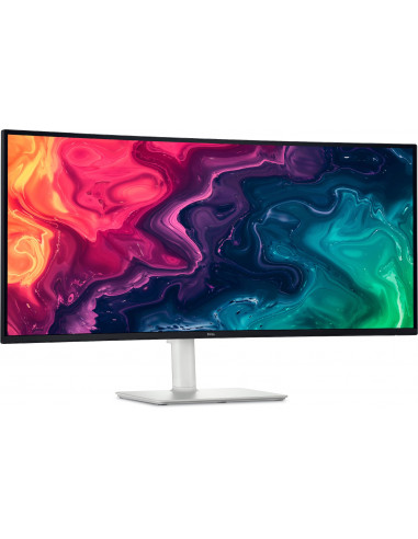 34.0” Monitor DELL S3425DW / Curved / 21:9 / UltraWide QHD / 100Hz / Silver/Black
