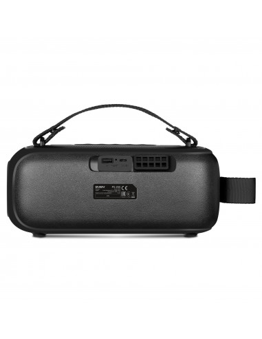 Портативная колонка с микрофоном SVEN PS-255 / 12W RMS / FM tuner / USB / Black