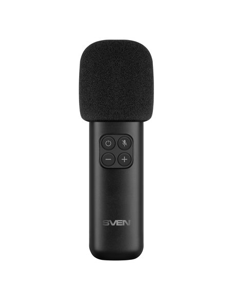 Портативная колонка с микрофоном SVEN PS-255 / 12W RMS / FM tuner / USB / Black