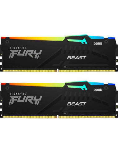 Опреативная память Kingston FURY Beast RGB EXPO DDR5 6000MHz 64GB (Kit of 2*32GB)