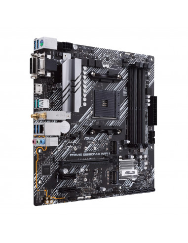 Материнская плата ASUS PRIME B550M-A WI-FI II / AM4 / B550 / DDR4 / mATX