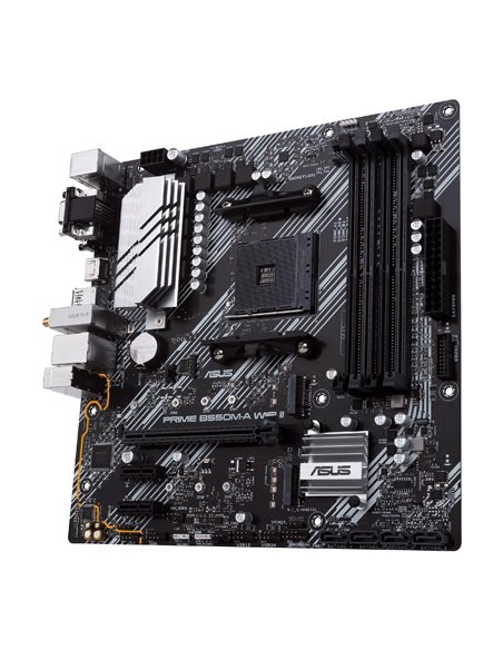 Материнская плата ASUS PRIME B550M-A WI-FI II / AM4 / B550 / DDR4 / mATX
