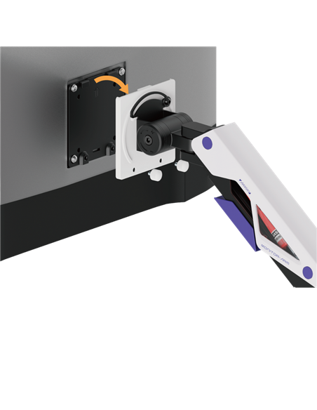 Suport birou pentru monitoare Lumi LDT95-C012P, Negru