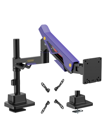 Suport birou pentru monitoare Lumi LDT95-C012P, Negru