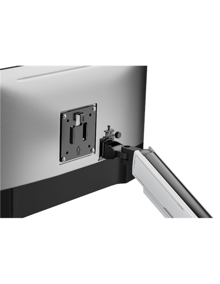 Suport birou pentru monitoare Lumi LDT93-C024L, Alb
