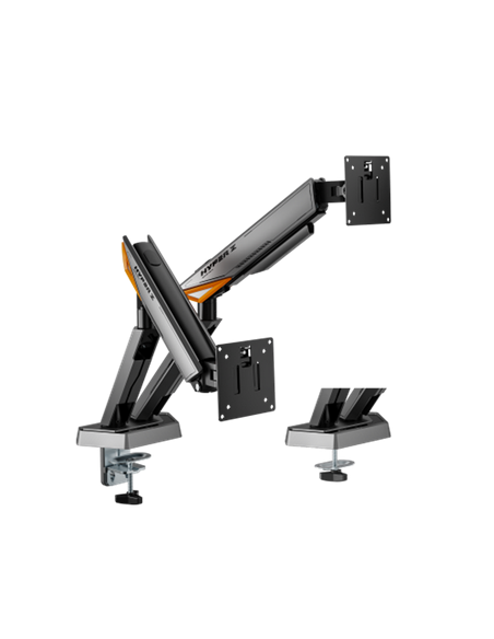 Suport birou pentru monitoare Lumi LDT93-C024L, Alb