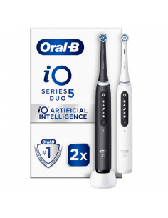 Periuță de dinți electrică Braun Oral-B iO5 Duo, Negru | Alb 2