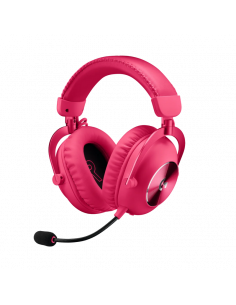 Căști gaming Logitech G Pro X 2, Fără fir, Roz