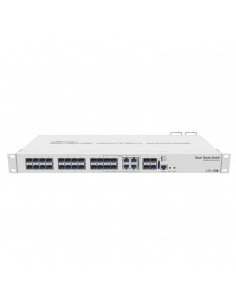 Switch de rețea MikroTik CRS328-4C-20S-4S+RM, Alb