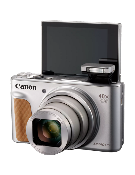 Aparat Foto Compact Canon PowerShot SX740 HS Lite Edition, Argint