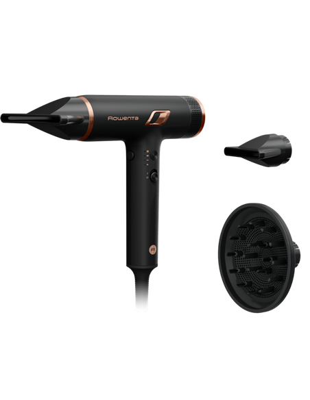 Uscător de păr Rowenta HY8310F0, 1700W, Negru