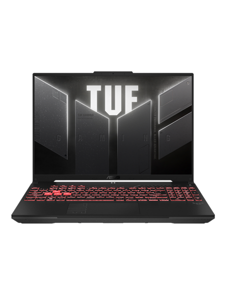Laptop Gaming 16" ASUS TUF Gaming A16 FA607PI, Mecha Gray, AMD Ryzen 9 7845HX, 32GB/1024GB, Fără SO
