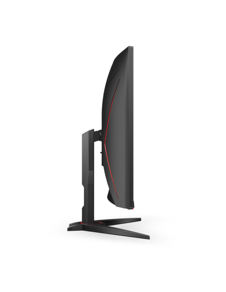 31,5" Monitor Gaming AOC C32G2ZE/BK, VA 1920x1080 FHD, Negru | Roșu