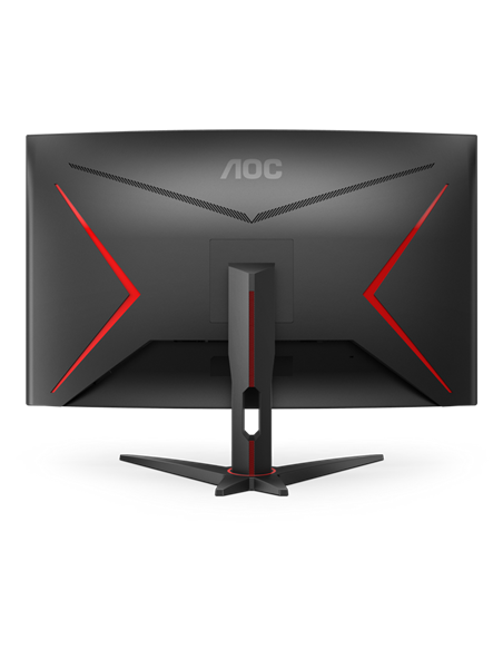 31,5" Игровой монитор AOC C32G2ZE/BK, VA 1920x1080 FHD, Черный | Красный