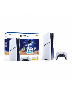 Игровая консоль Sony PlayStation 5 Slim Disc Edition + Astro Bot, Белый