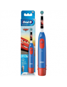 Электрическая зубная щетка Braun Oral-B Stages Power Cars, Синий | Красный 2