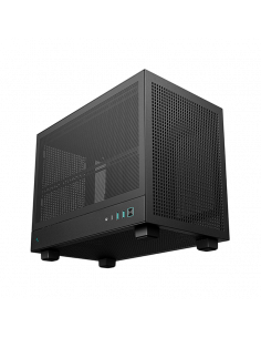 Компьютерный корпус Deepcool CH160, Mini-ITX, Без блока питания, Чёрный