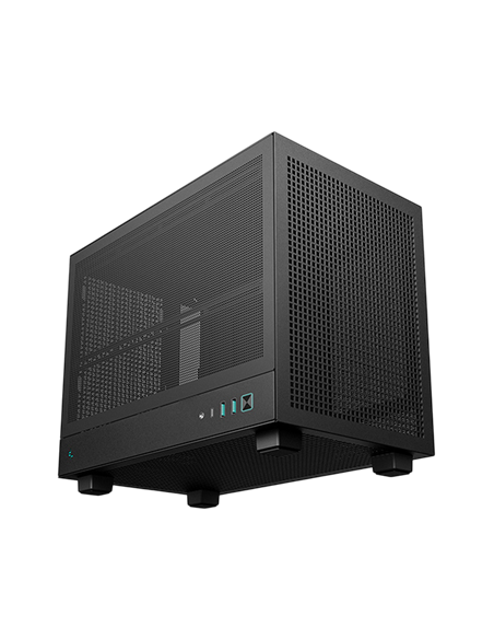 Компьютерный корпус Deepcool CH160, Mini-ITX, Без блока питания, Чёрный