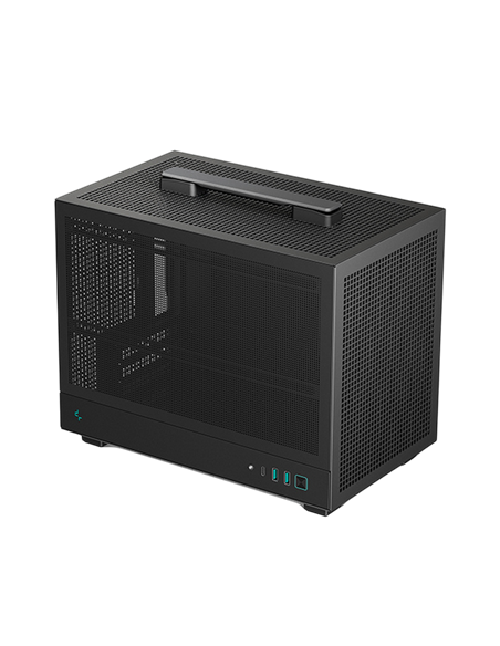 Компьютерный корпус Deepcool CH160, Mini-ITX, Без блока питания, Чёрный Компьютерный корпус Deepcool CH160, Mini-ITX, Без блока питания, Чёрный