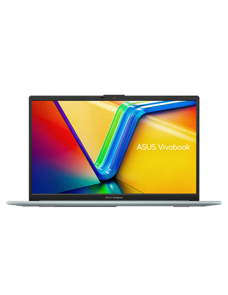 Laptop 15,6" ASUS Vivobook Go 15 E1504FA, Green Grey, AMD Ryzen 5 7520U, 16GB/512GB, Fără SO