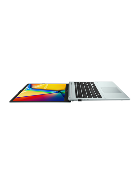 Laptop 15,6" ASUS Vivobook Go 15 E1504FA, Green Grey, AMD Ryzen 5 7520U, 16GB/512GB, Fără SO