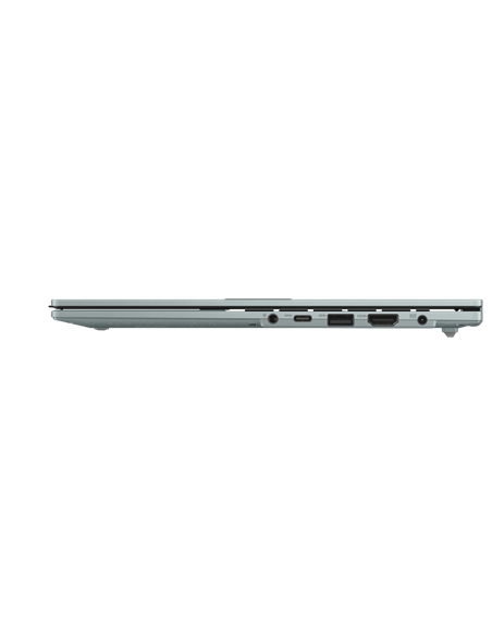Laptop 15,6" ASUS Vivobook Go 15 E1504FA, Green Grey, AMD Ryzen 5 7520U, 16GB/512GB, Fără SO