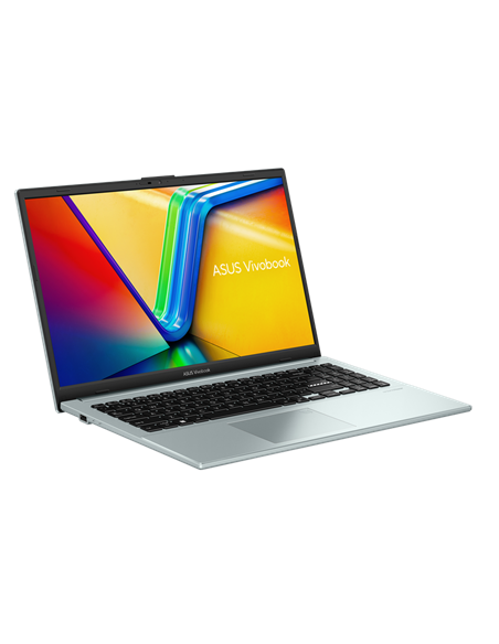 Laptop 15,6" ASUS Vivobook Go 15 E1504FA, Green Grey, AMD Ryzen 5 7520U, 16GB/512GB, Fără SO
