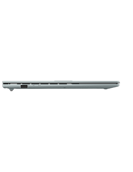 Laptop 15,6" ASUS Vivobook Go 15 E1504FA, Green Grey, AMD Ryzen 5 7520U, 16GB/512GB, Fără SO