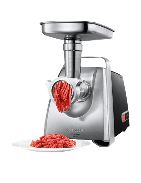 Мясорубка Bosch ProPower MFW68660, Нержавеющая сталь Чёрный Мясорубка Bosch ProPower MFW68660, Нержавеющая сталь Чёрный